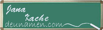 Jana Kache Visitenkarte